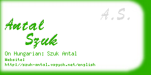 antal szuk business card